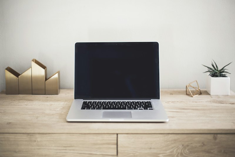 Laptop ready for permanent data wiping