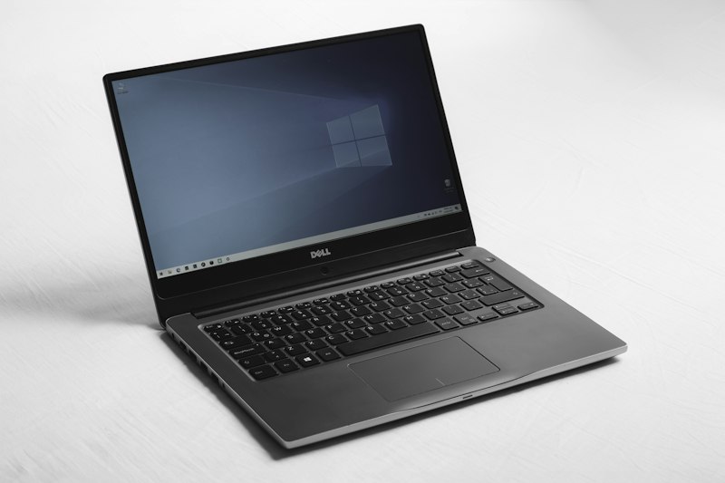 Stack of laptops collected from an office